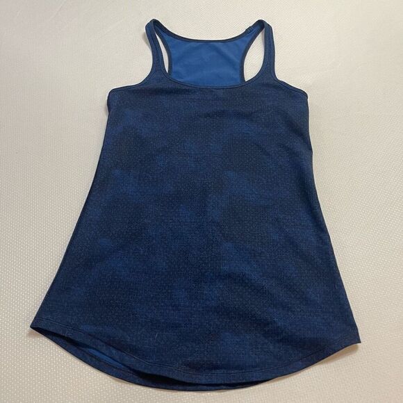 Lululemon Tops - Lululemon Cool Blue Racerback Tank Top Size Small Medium See Measurements